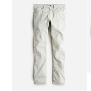 NWT J. Crew 484 Slim-fit garment-dyed five-pocket pant - 31x32 - Charred Stone